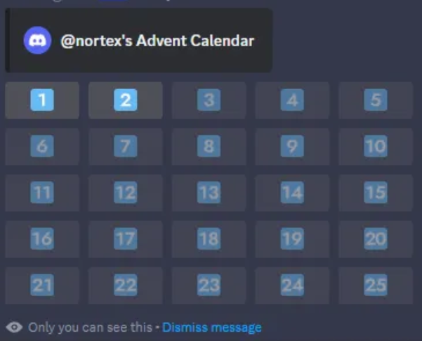  Advent Calendar Bot for Discord #5