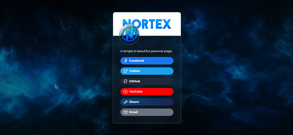  Personal links page | Simple & elegant #4